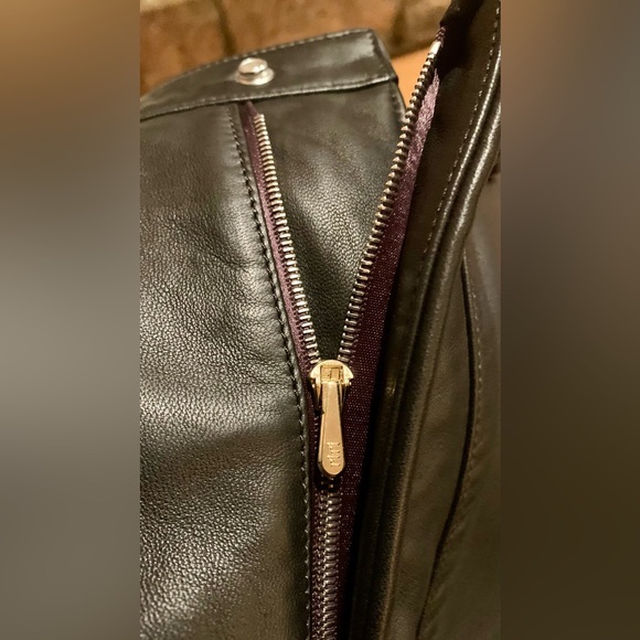 Paul Smith *RARE* Moto Leather Trousers Size 30/31 Silver Zips “Look 46” AW19 - Picture 8 of 17